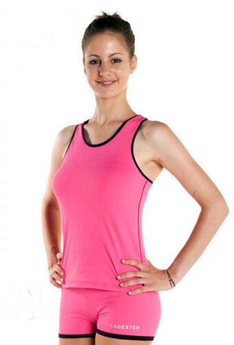 Sagester Tank Top F002 L Fuxia Exstasy