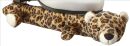 FUZZYS Kufenschoner Leopard mit Kopf L/ XL bis zu 10,5"