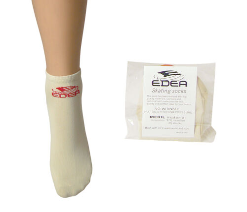 EDEA Skating socks M White