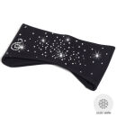 Sagester Stirnband mit Strass MIC10 Schwarz