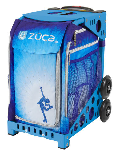 ZUCA Ice Dreamz Sport Insert Bag and Purple Frame with Built-in Seat and Flashing Wheels 