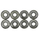 Snow White bearings ABEC 5, (8mm) Set of 12