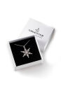 Sagester Necklace Snowflake Sterling Silver