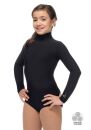 Sagester Body 129 warm, schwarz hoher Kragen