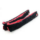 Guardog Terries blace covers 2- tone terries 14 black / red