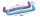 Guardog blade guards Chameleonz 179-Blue Rainbow