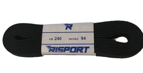 Risport Laces white Black 280 cm, for 295-310