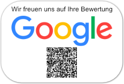 Wir freuen uns auf Ihre Bewertung!
